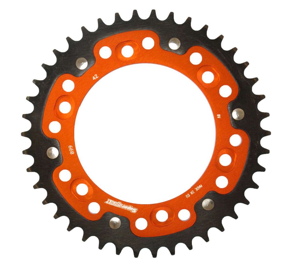 Supersprox Stealth Rear Sprocket 42T Orange KTM 950-1290 '03