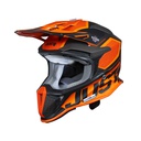 Just1 MX Helmets J18 Hexa Orange/Titanium/Black