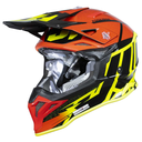 Just1 MX Helmets J39 Poseidon Fluo Yellow/Red/Black