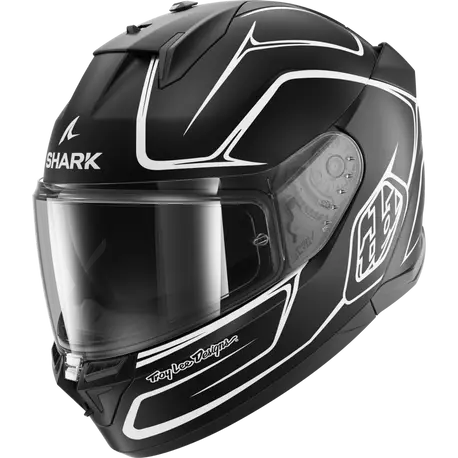 Shark D-Skwal 3 Full Face Helmet Drone Matt KWK Black/White