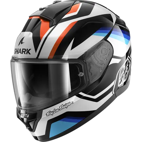 Shark Ridill 2 Full Face Helmet Apex KWB White/Black/Orange/Blue