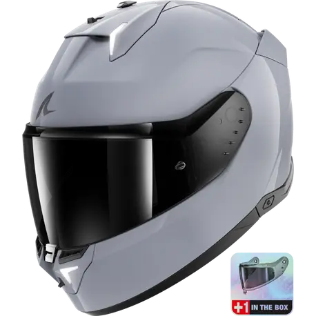 Shark Skwal i3 Full Face Helmet Dark Shadow Silver S05