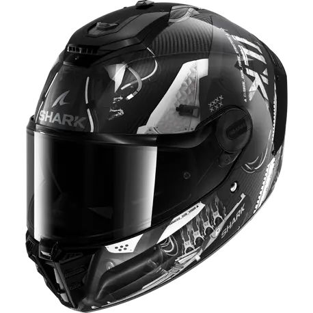 Shark Spartan RS Carbon Full Face Helmet Xbot DAS Black