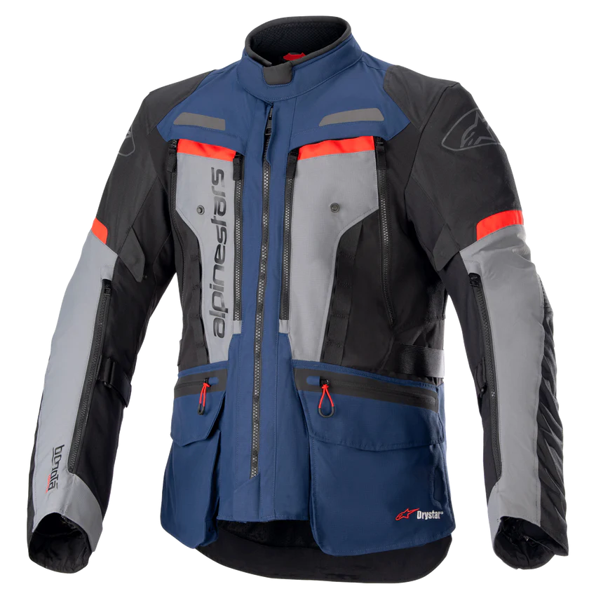 Alpinestars Bogota Pro Drystar Jacket Dark Blue/Black/Bright Red