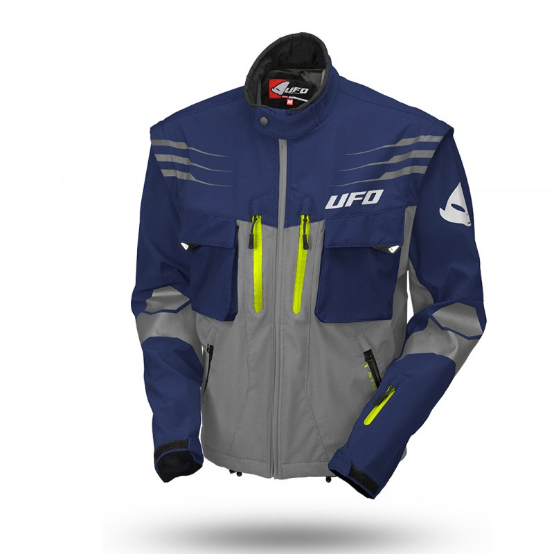 UFO Enduro Taiga Jacket Blue/Grey