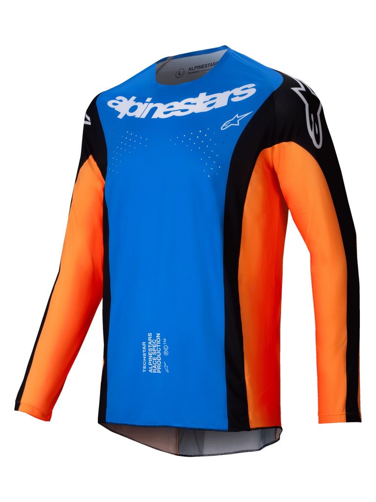 Alpinestars 2025 Techstar Melt Jersey Orange/Blue