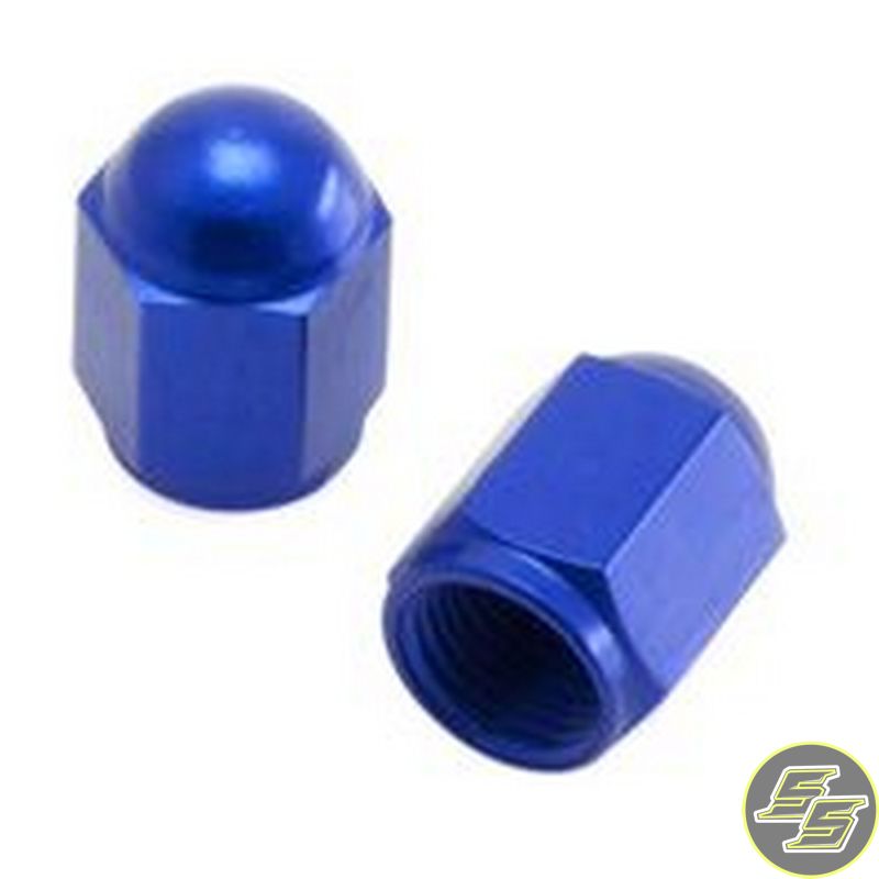 DRC Air Valve Cap Blue 2pc