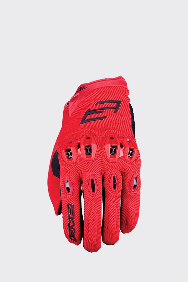 Five Stunt Evo2 Road Glove Red