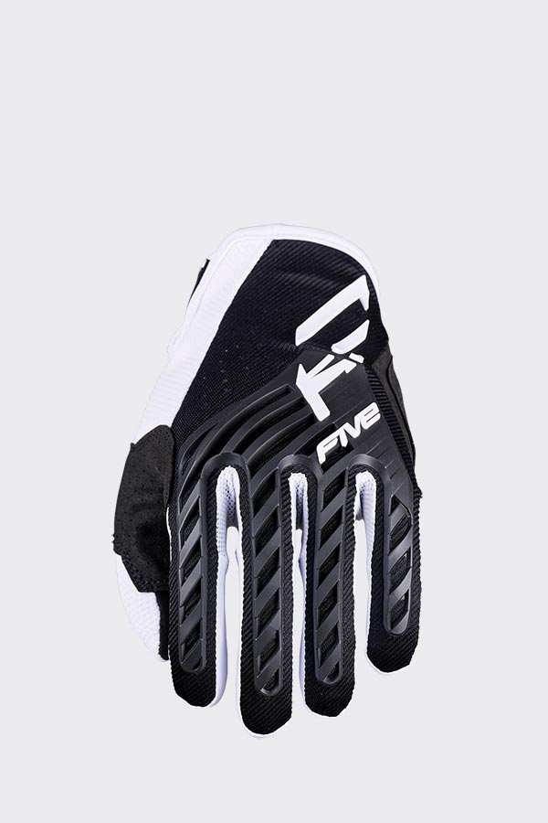 Five MXF3 Race Motocross Glove White/Black