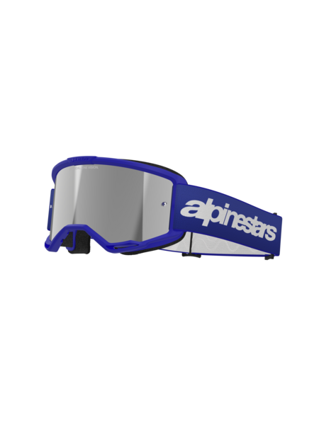 Alpinestars Goggles Vision 3 Wordmark Blue Mirror Silver
