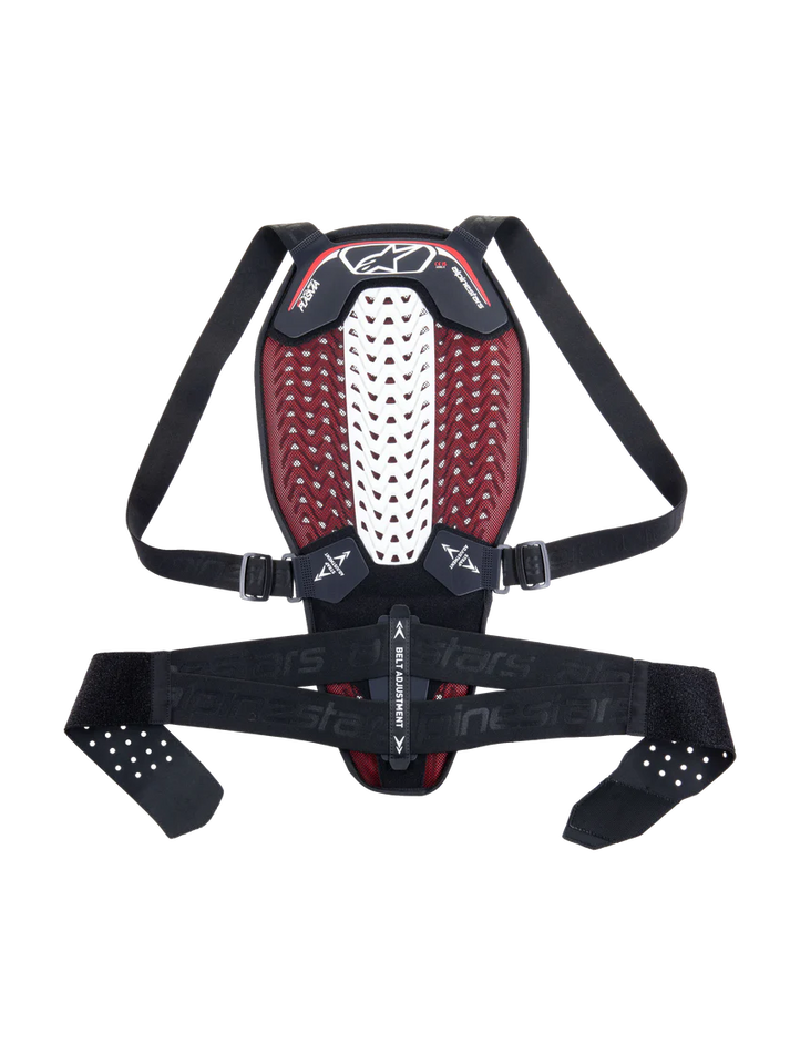 Alpinestars Nucleon Plasma Back Protector Black/White/Red