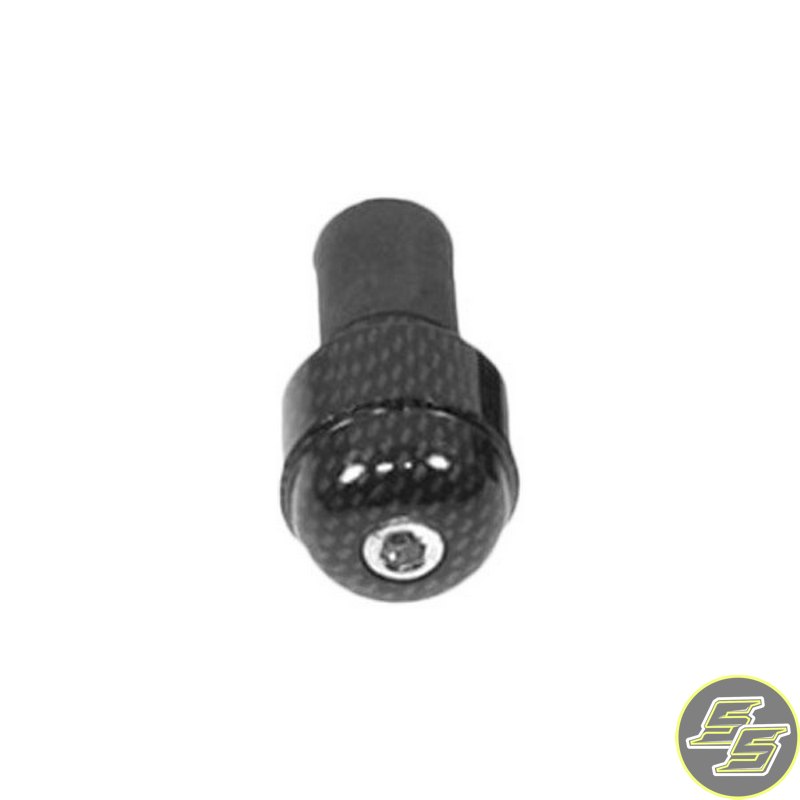 Emgo Bar End Round Carbon