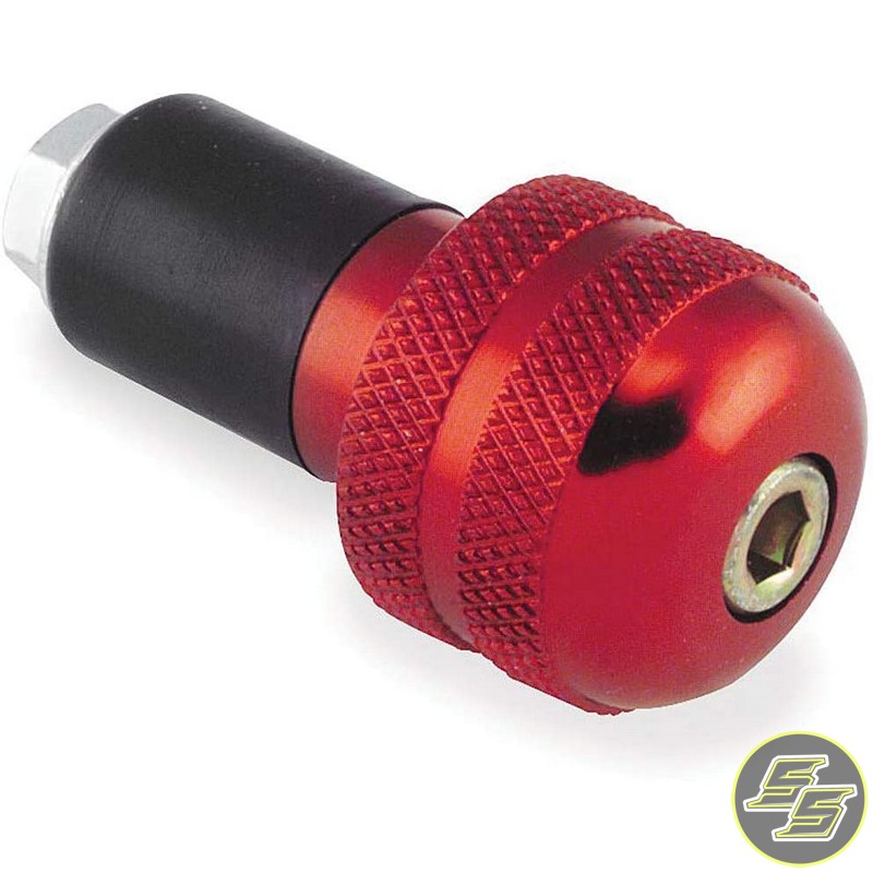 Emgo Bar End Round Red