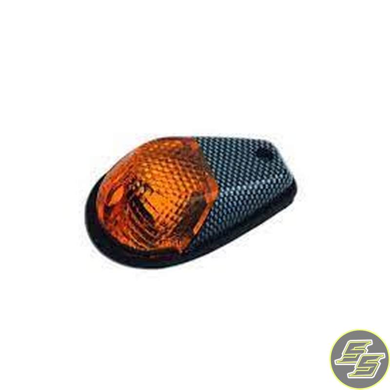 Emgo Indicator Fairing Mount Carbon/Amber