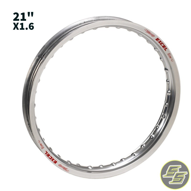 Excel Rim Takasago Front 21" x 1.60 Silver