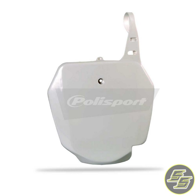 Polisport Front Number Plate Suzuki RM85 '02-18 White