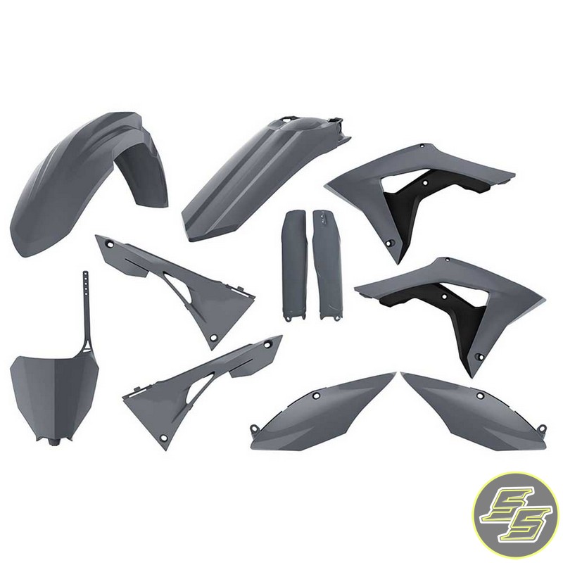 Polisport Plastic Kit Honda CRF250|450R '17-18 Nardo Grey