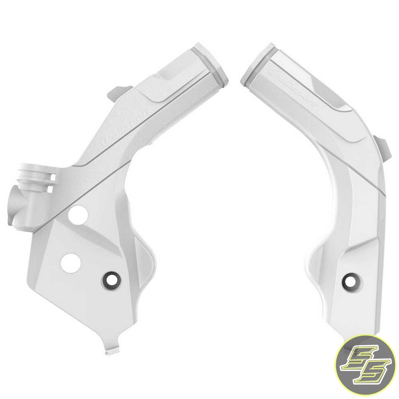 Polisport Frame Protector Husqvarna FC|TC|FX|TX|TE|FE '19-21 White