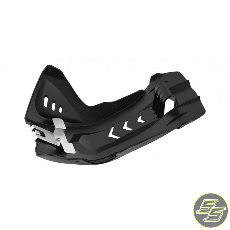 Polisport Fortress Skid Plate KTM SX|EXC | Husqvarna FC|FE  '16-20 Black