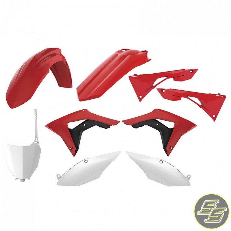 Polisport Plastic Kit Honda CRF250|450R '17-18 OEM Red