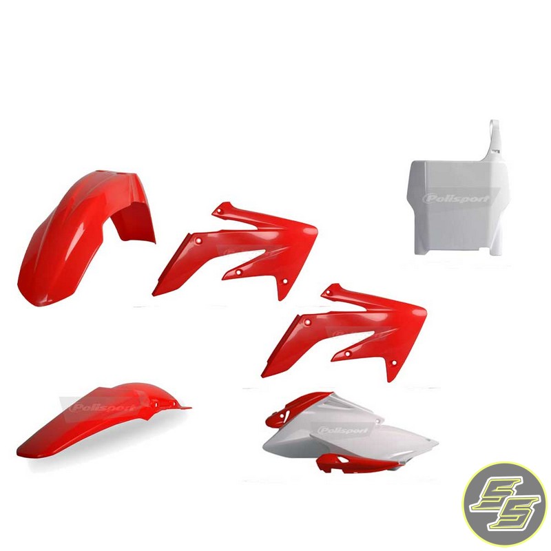 Polisport Plastic Kit Honda CRF250R '06-07 OEM Red