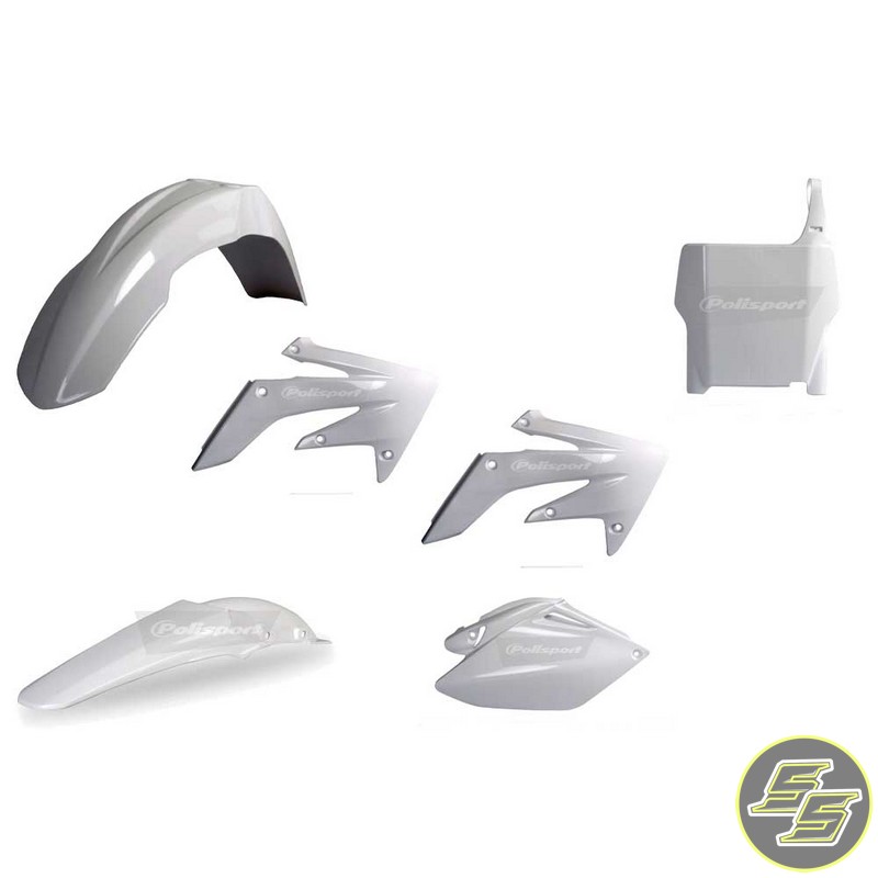 Polisport Plastic Kit Honda CRF250R '06-07 White