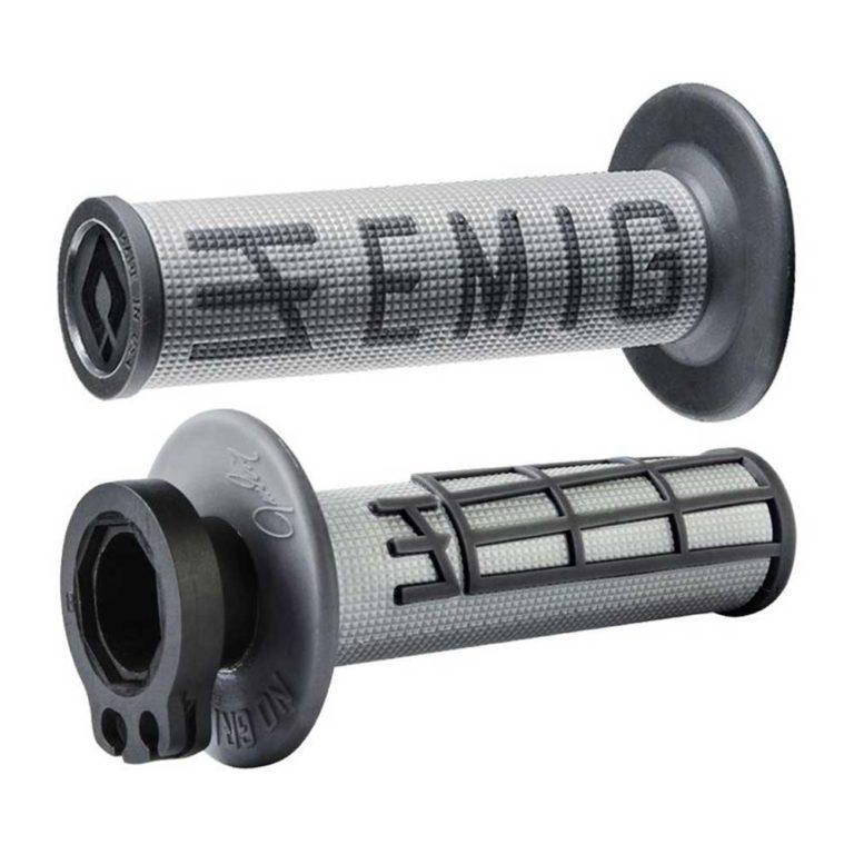 Odi Emig V2 Lock-On MX Grips Graphite/Grey 