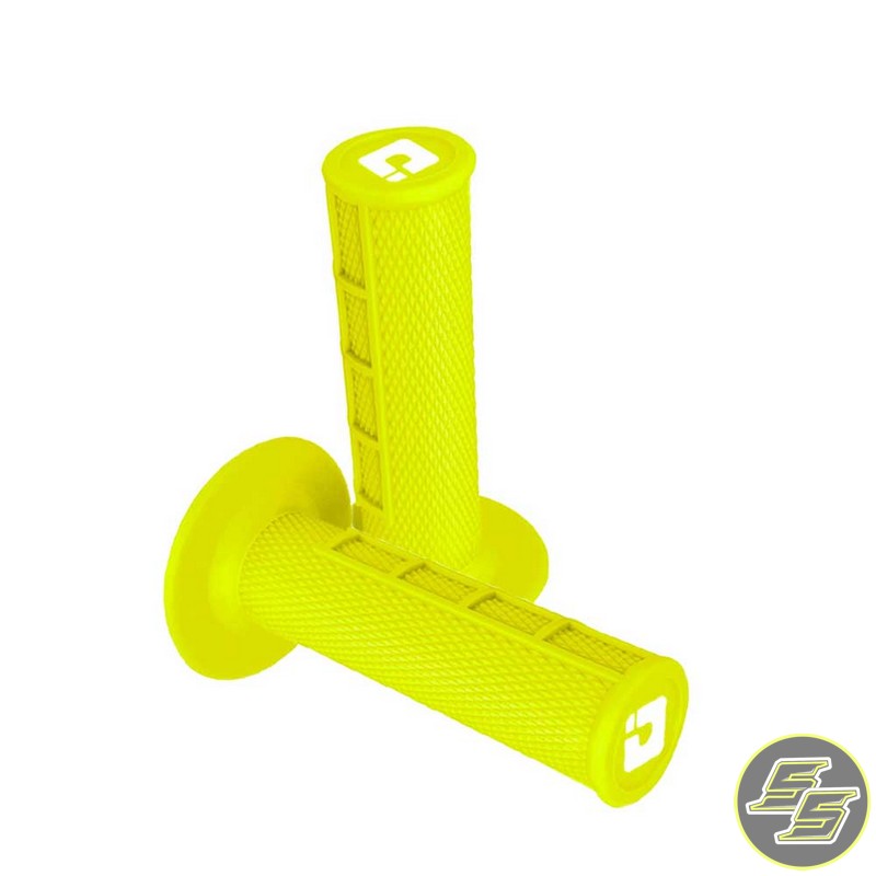 ODI MX Grip Half Waffle Single Ply Flo Yellow