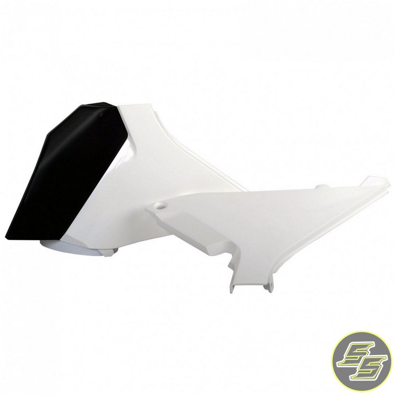 Polisport Airbox Cover KTM SX|XC '11-12 White