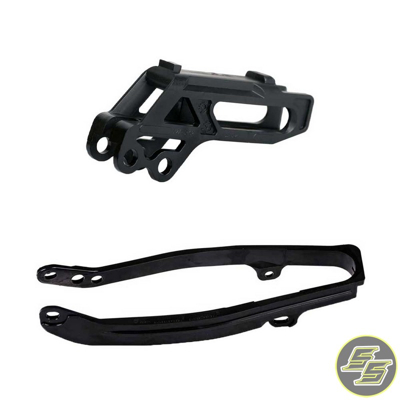 Polisport Chain Guide & Slider Kit Yamaha YZ '08- Black