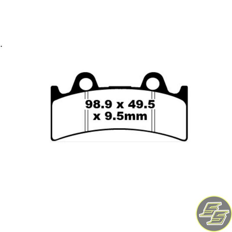 Premier Brake Pad Organic Standard FA190