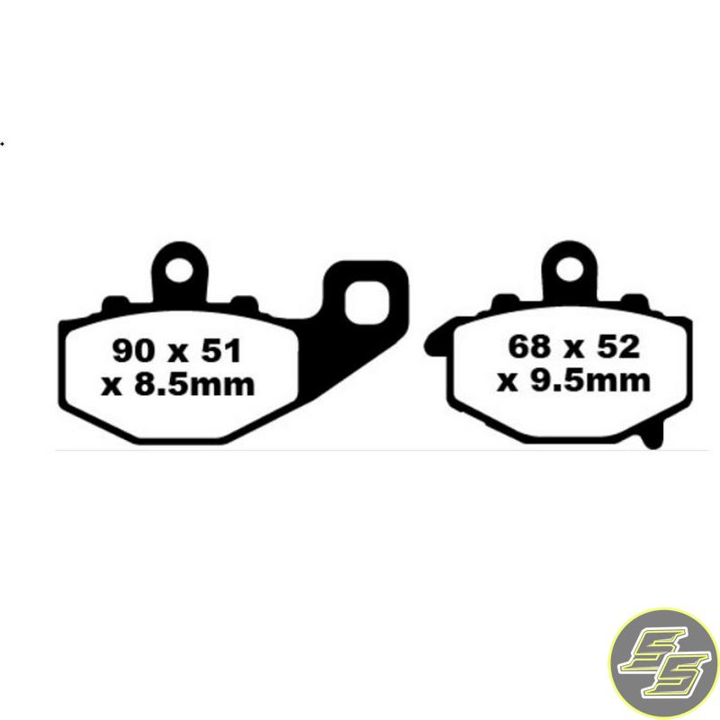 Premier Brake Pad Organic Standard FA192