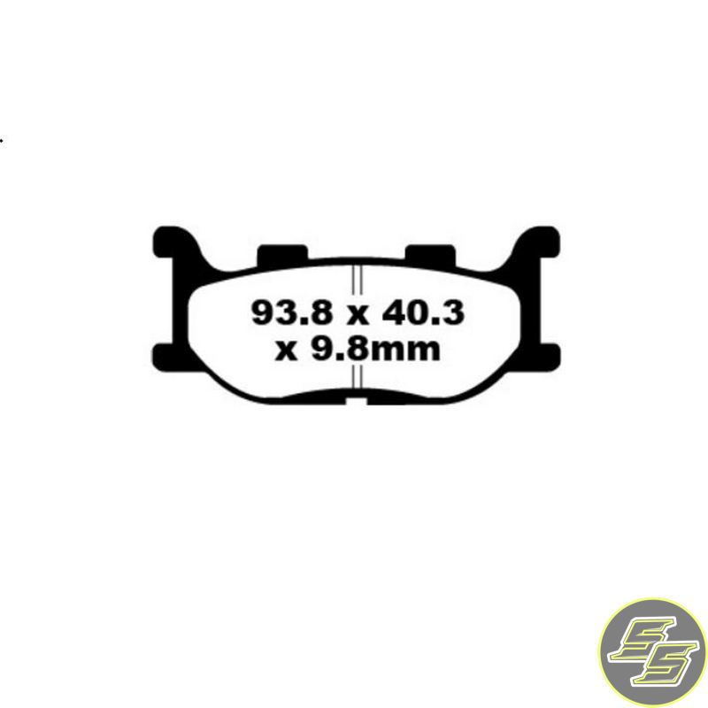 Premier Brake Pad Organic Standard FA199