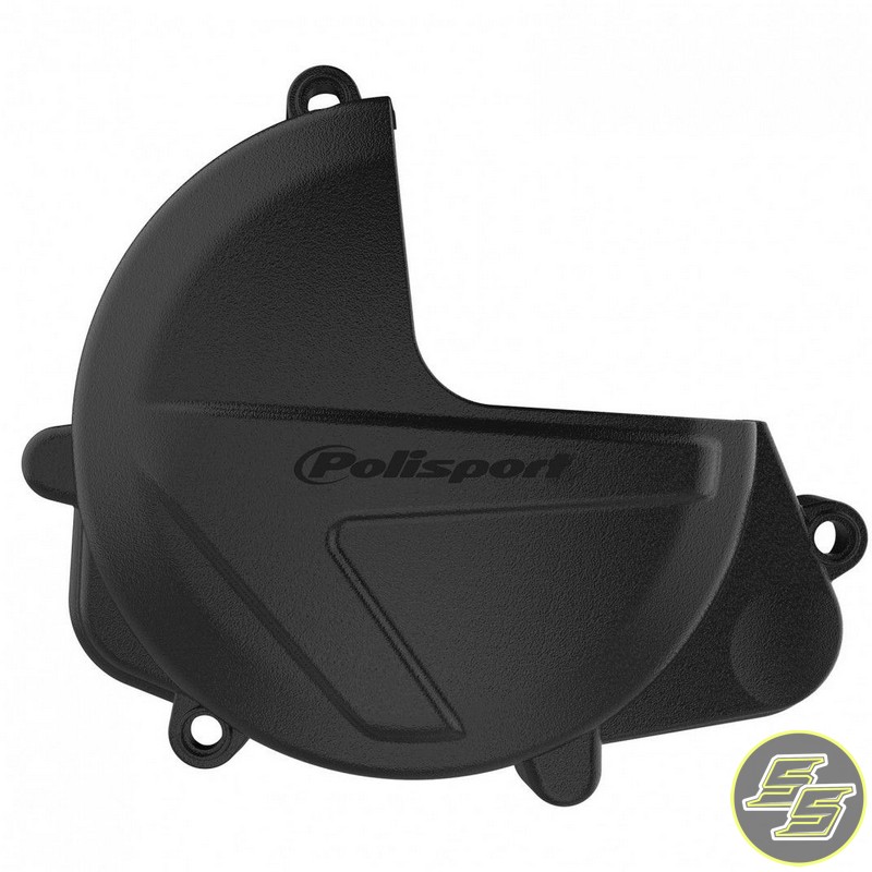 Polisport Clutch Cover Protector Honda CRF450 '17-20 Black