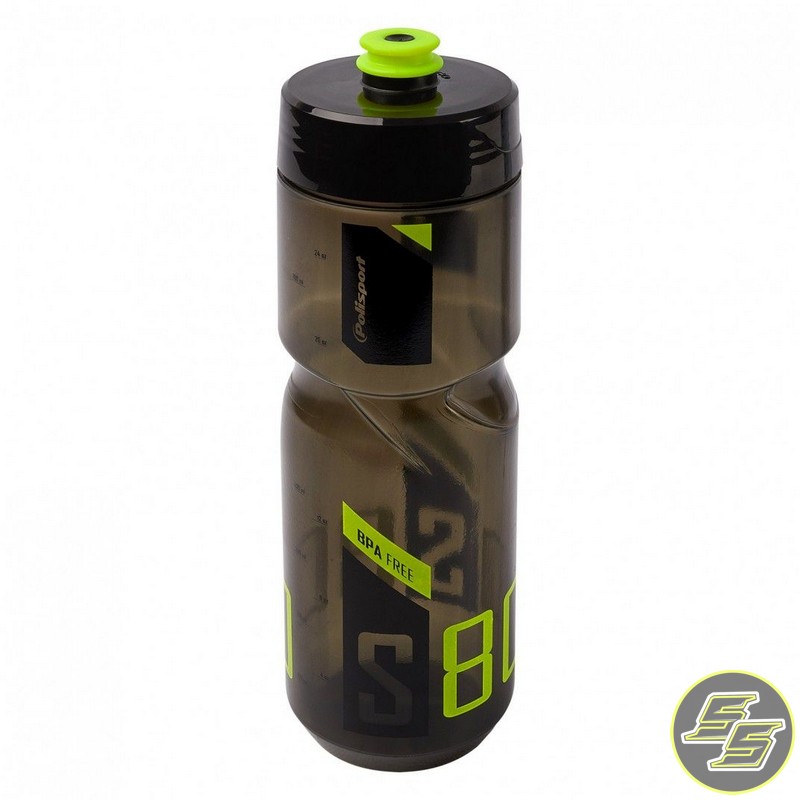 Polisport Drinking Bottle S800 Black/Lime