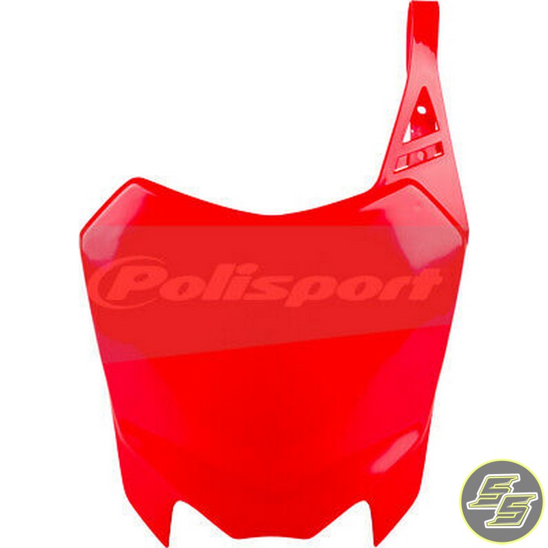 Polisport Front Number Plate Honda CRF110 '13-18 Red