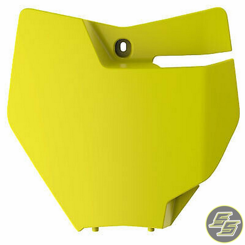 Polisport Front Number Plate Husqvarna TC|FC|TE|FE '16-18 Flo Yellow