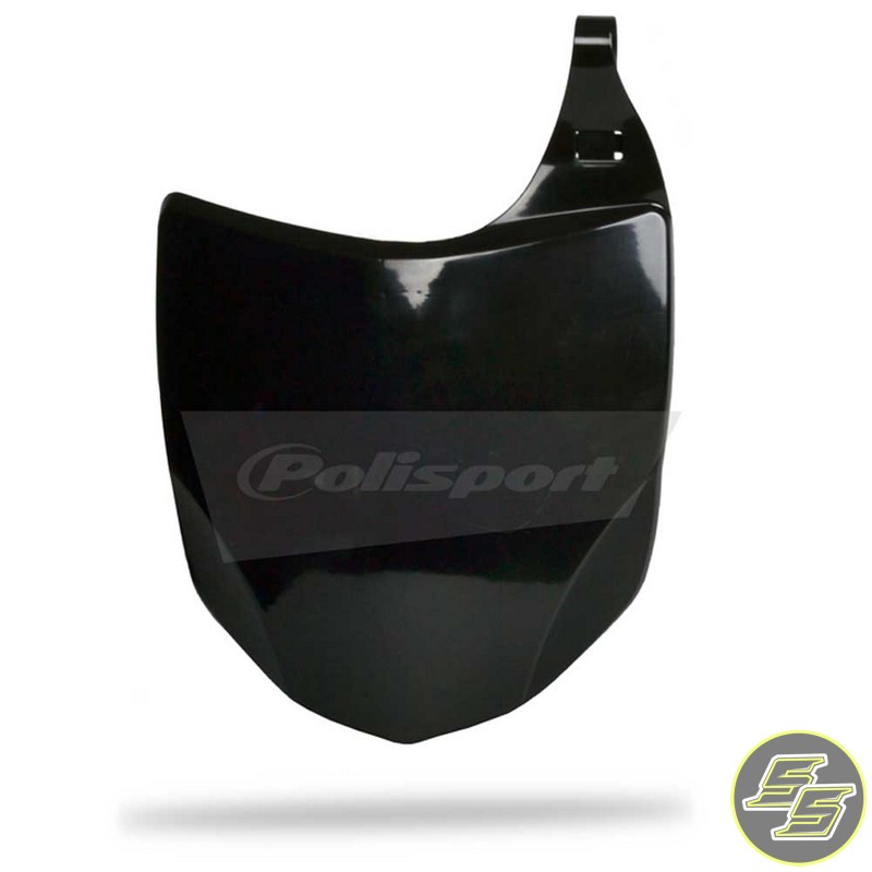 Polisport Front Number Plate Kawasaki KX250|450F '09-12 Black