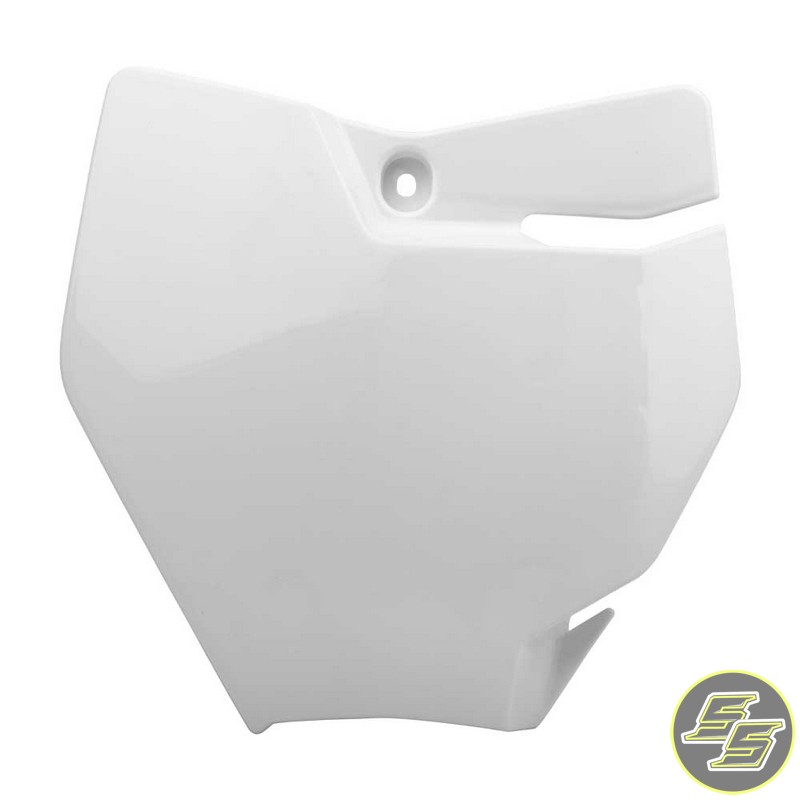 Polisport Front Number Plate KTM 65SX '16-18 White