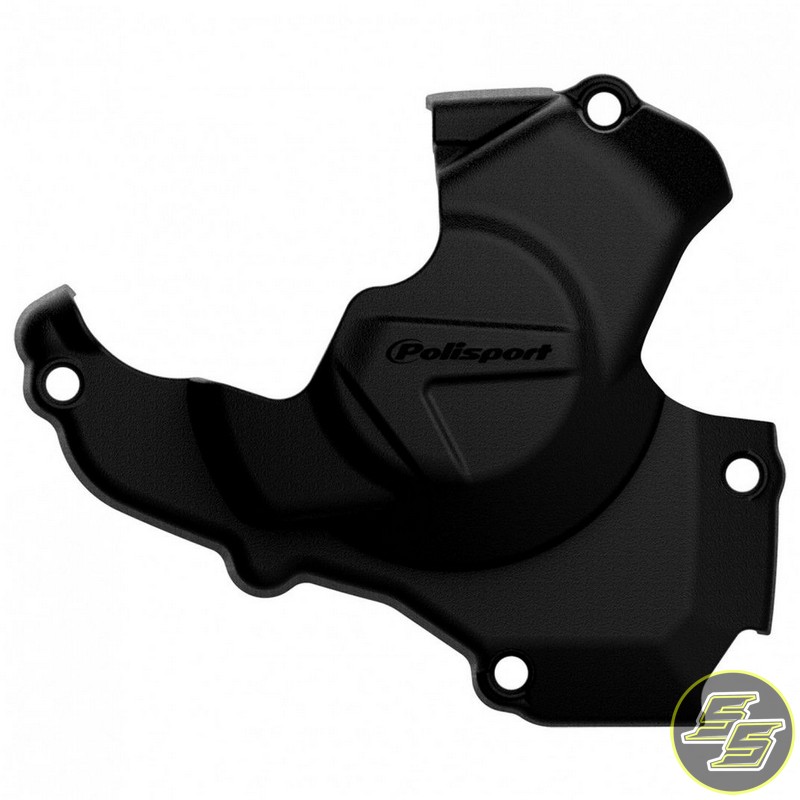 Polisport Ignition Cover Protector Honda CRF450 '10-16 Black