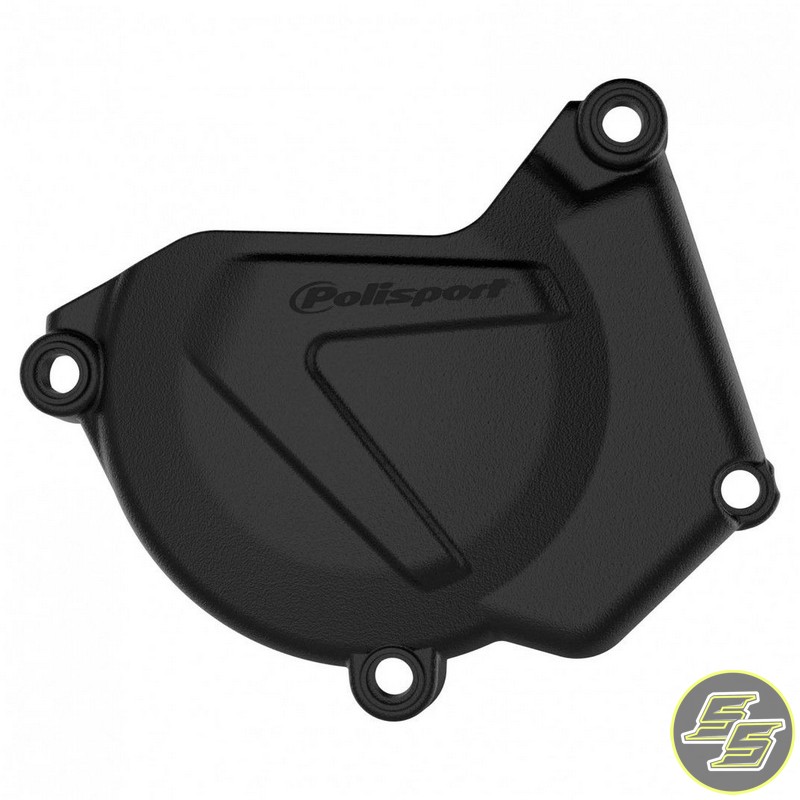 Polisport Ignition Cover Protector Yamaha YZ250 '05-20 Black