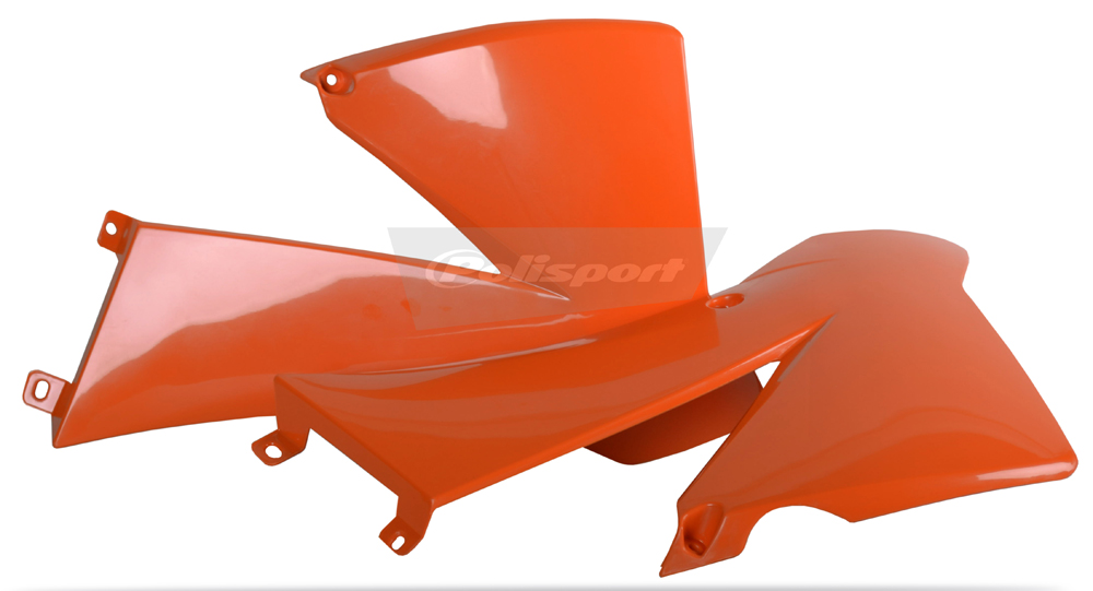 Polisport Radiator Shrouds KTM 85SX '04-05 Orange