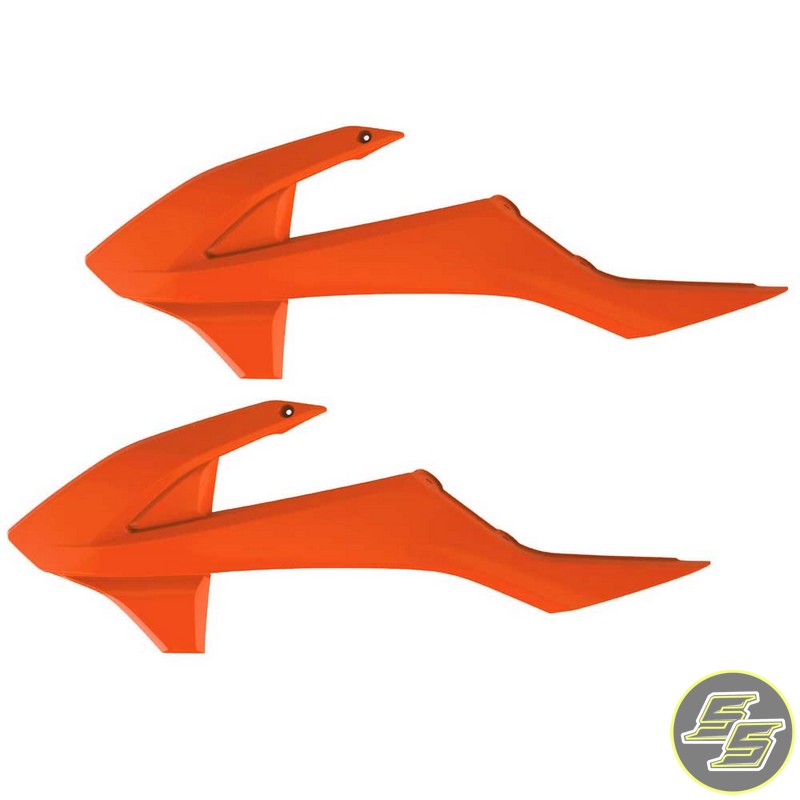 Polisport Radiator Shrouds KTM 85SX '18- Orange