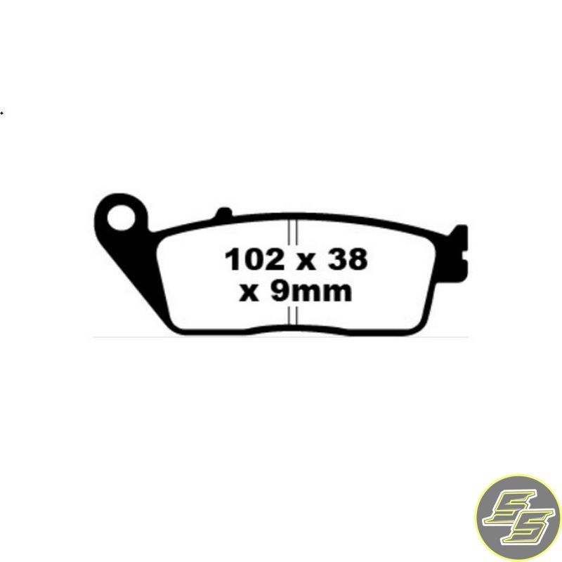 Premier Brake Pad Organic Standard FA142