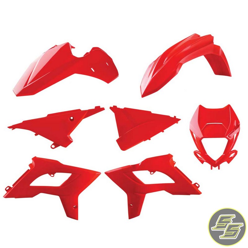 Polisport Plastic Kit Beta RR '13-17 Restyling Red