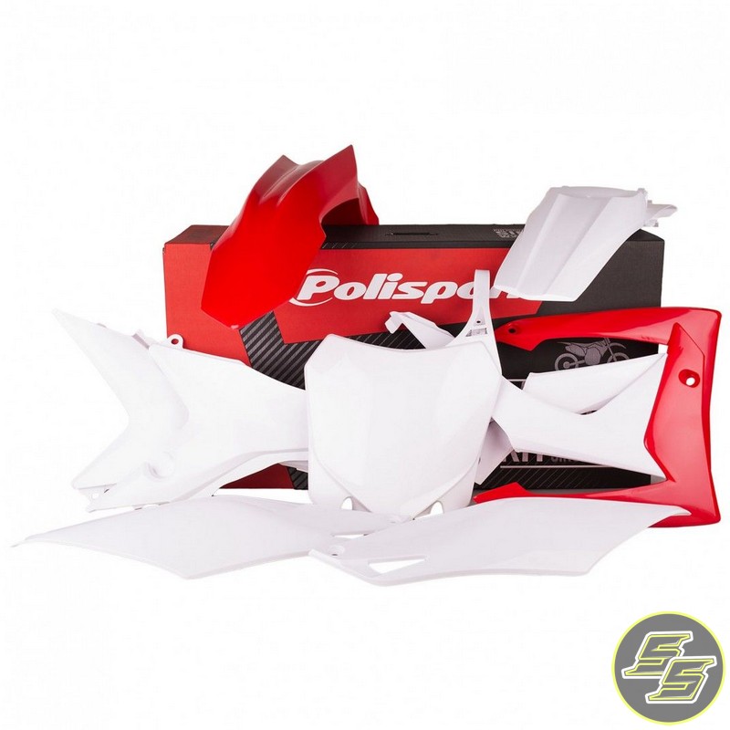 Polisport Plastic Kit Honda CRF250|450R '13-17 OEM Red