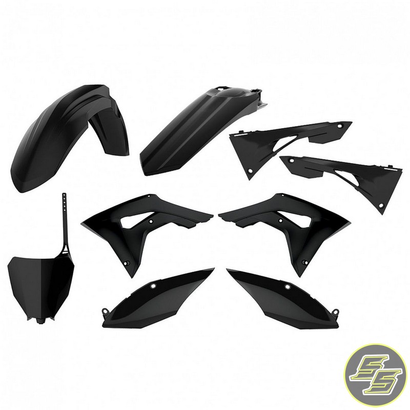 Polisport Plastic Kit Honda CRF250|450R '17-18 Black