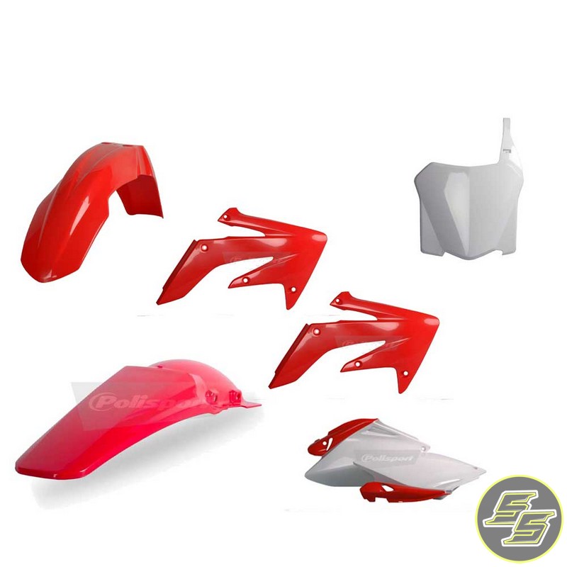 Polisport Plastic Kit Honda CRF250R '08 OEM Red