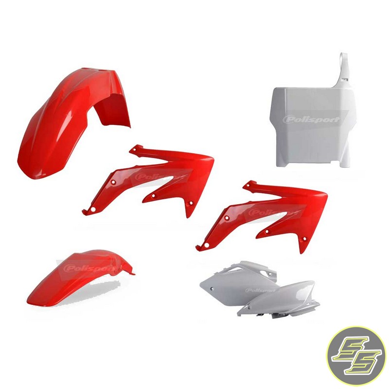 Polisport Plastic Kit Honda CRF450R '05-06 OEM Red