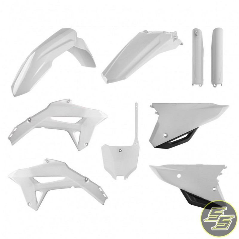 Polisport Plastic Kit Honda CRF450R '21 White